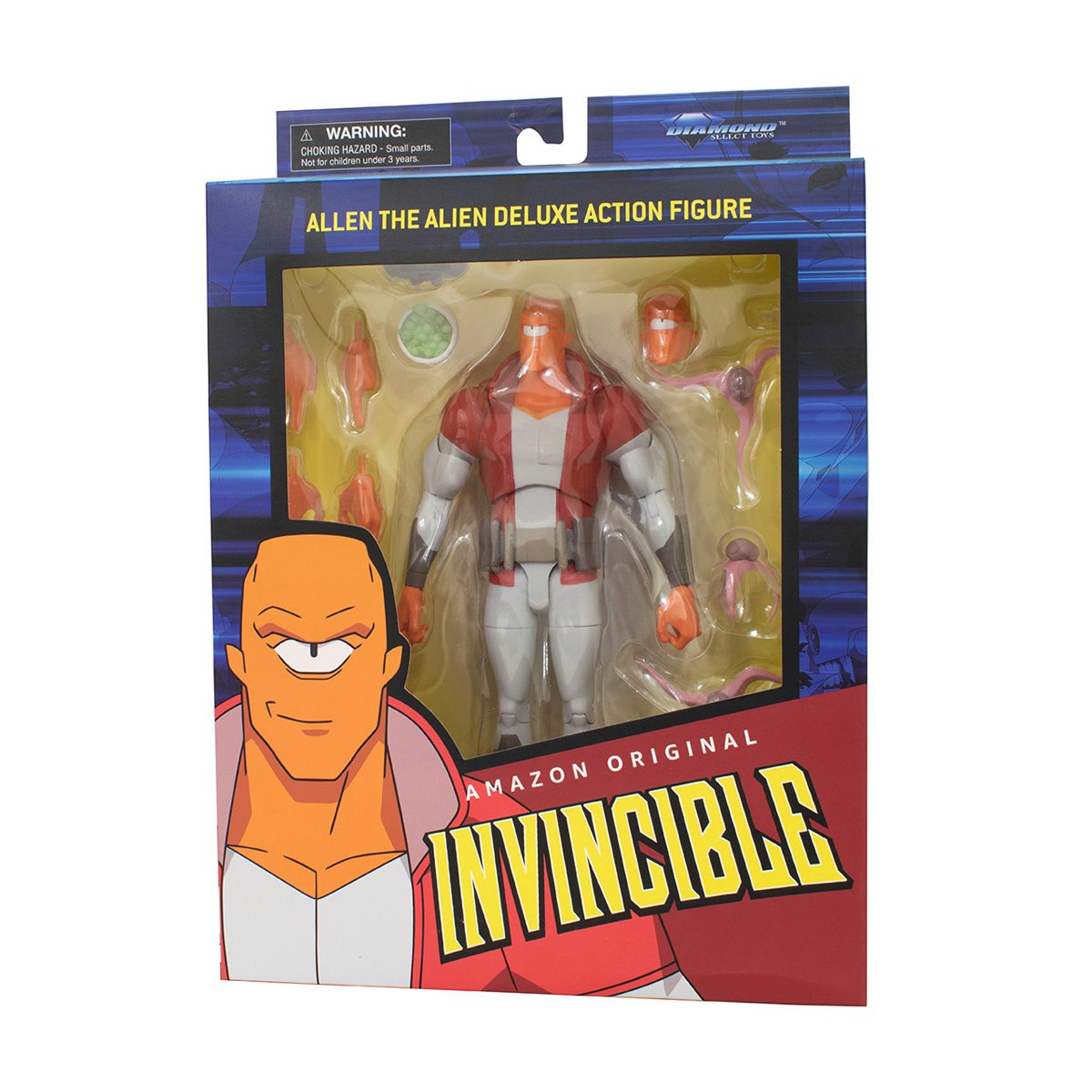 Invincible - DELUXE Wv1 - Allen The Alien Action Figure