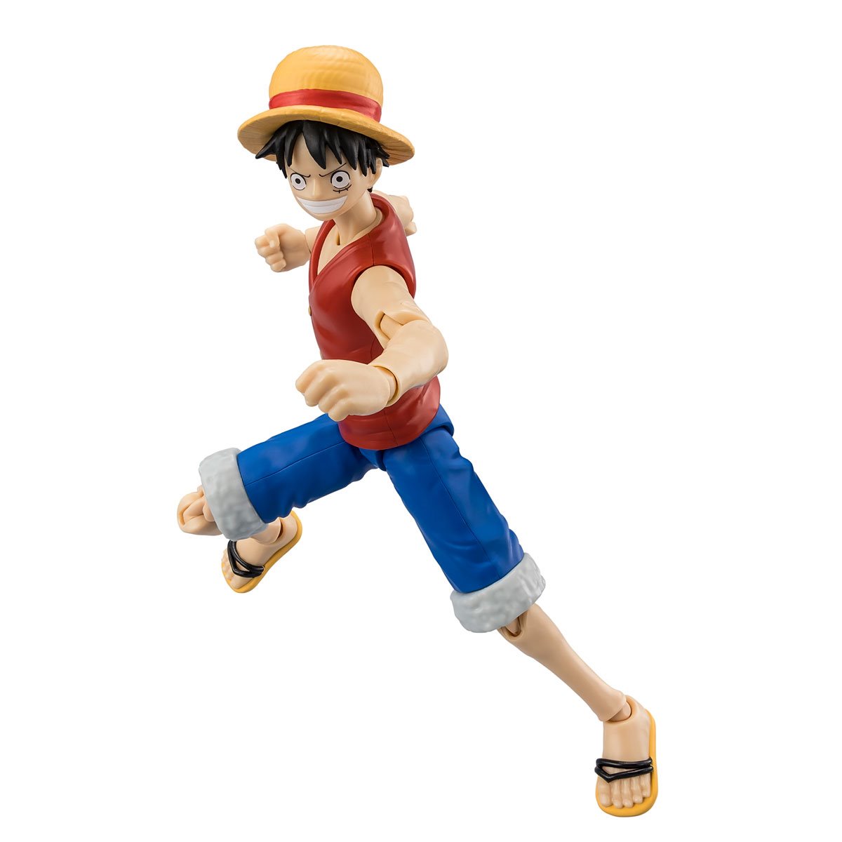 Bandai Anime Heroes One Piece Monkey D. Luffy (East Blue) 6.5-Inch Figure