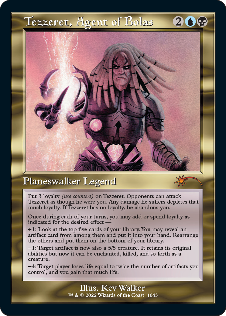 Tezzeret, Agent of Bolas (SLD, Foil, Retro Frame)