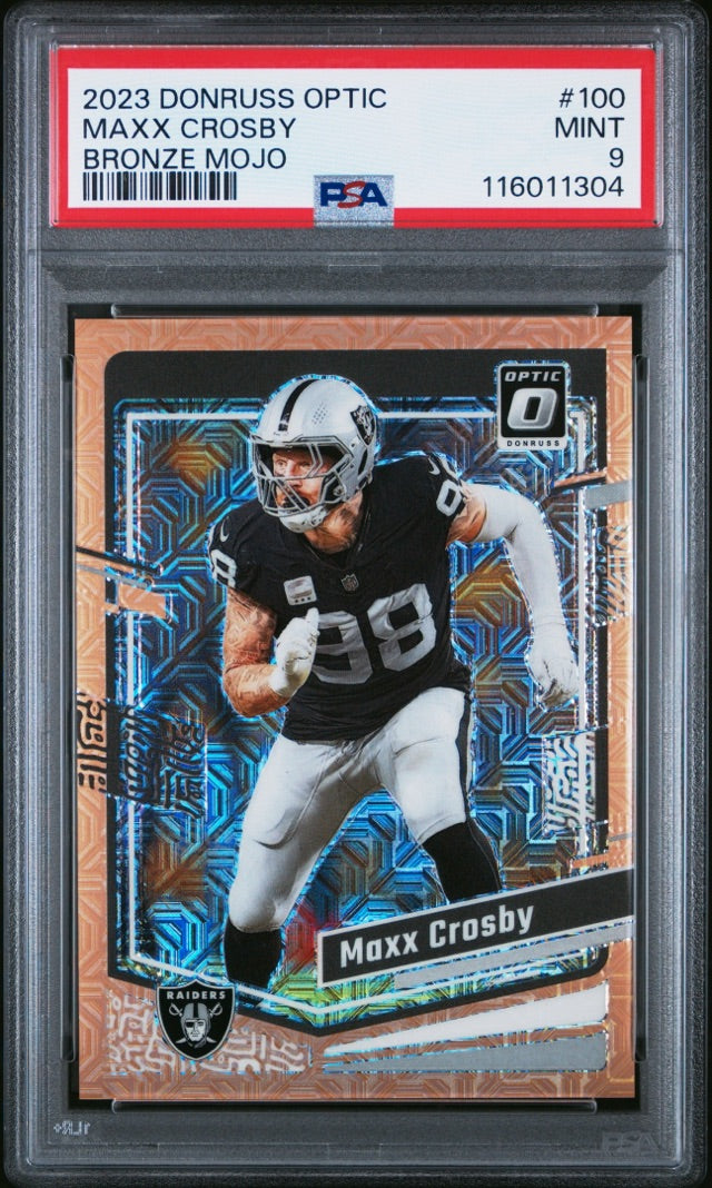 MAXX CROSBY · #100 · SN35 [PSA 9]