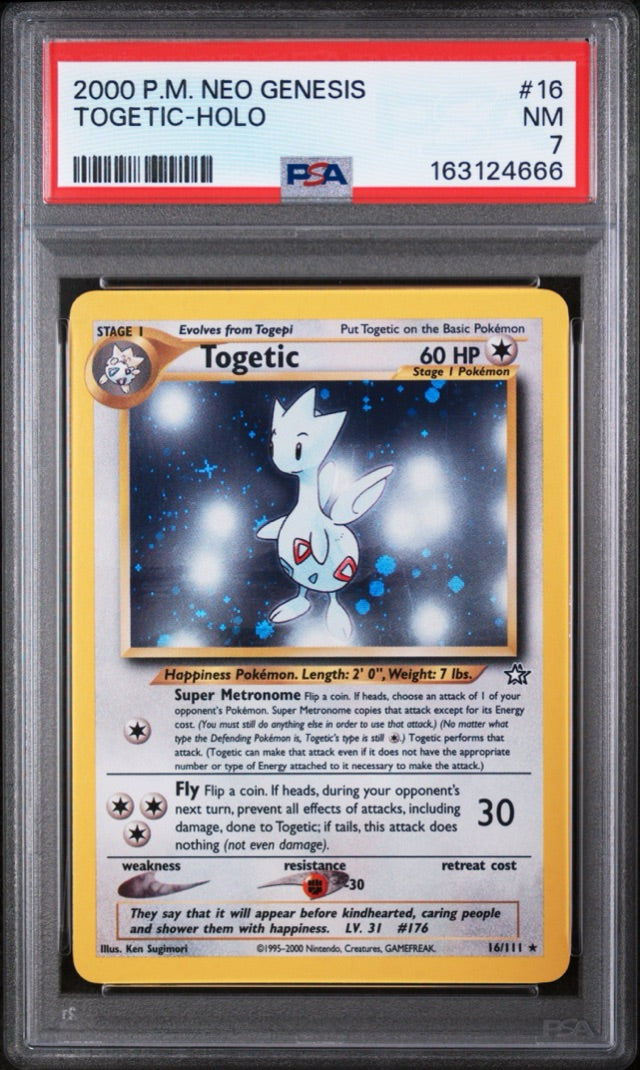 TOGETIC-HOLO · #16 · Holo Rare, Holo [PSA 7]
