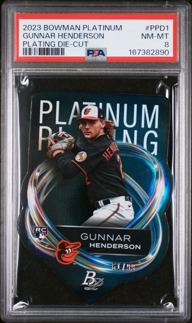 GUNNAR HENDERSON · #PPD1 · RC [PSA 8]