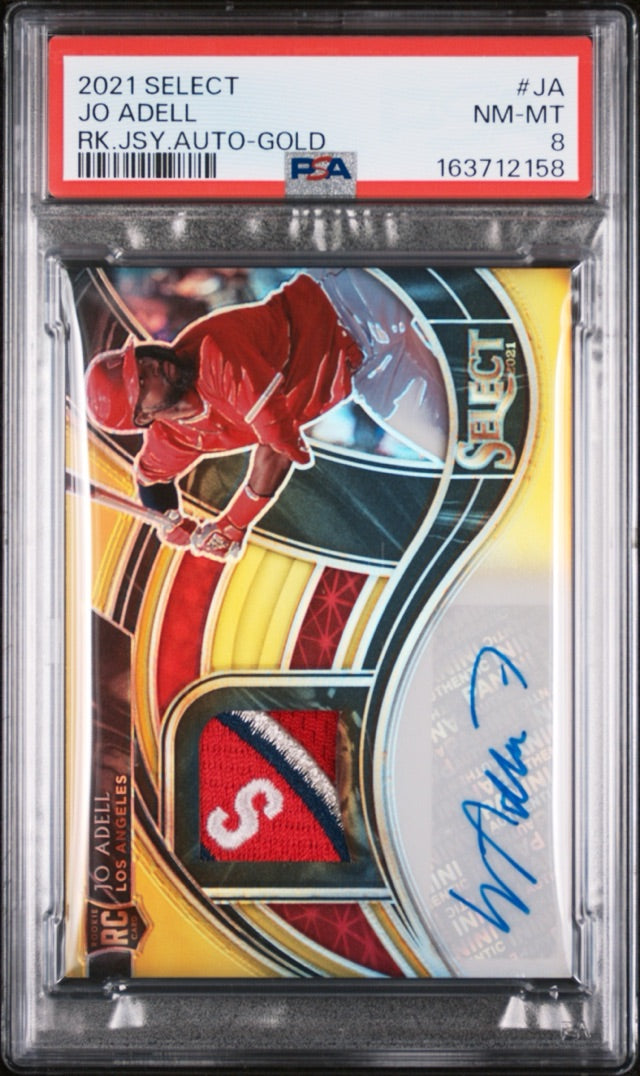 JO ADELL · #JA · RC [PSA 8]