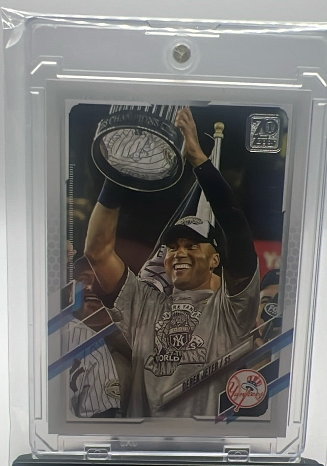 Derek Jeter · 2021 Topps · #242b · SP, HOF