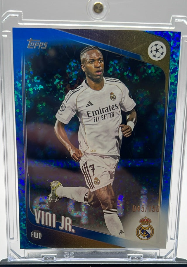 Vini Jr. · 2025-26 Topps Chrome UEFA Club Competitions · #115