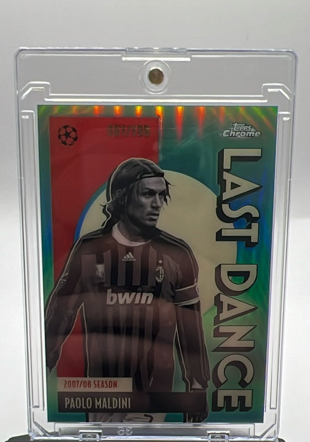 Paolo Maldini · 2025-26 Topps Chrome UEFA Club Competitions - Last Dance · #LD-11