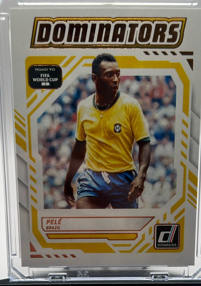 Pele · 2025-26 Donruss Road to FIFA World Cup - Dominators · #25 · HOF