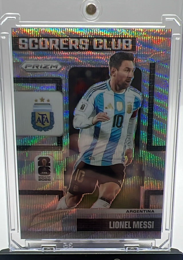 Lionel Messi · 2026 Panini Prizm FIFA World Cup - Scorers Club Wave Prizms · #15