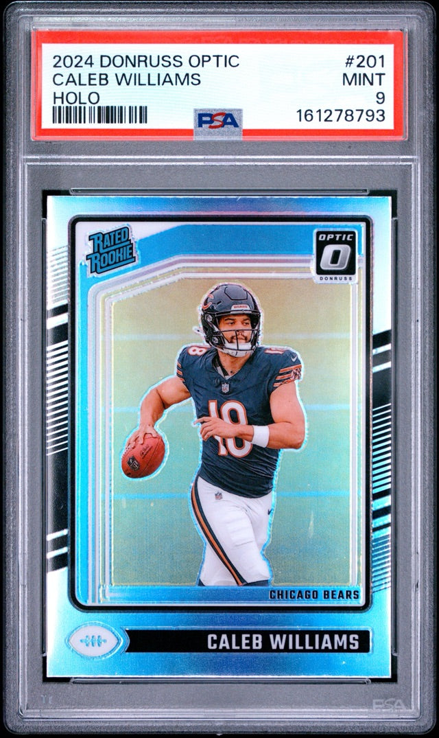 CALEB WILLIAMS · #201 · RC [PSA 9]