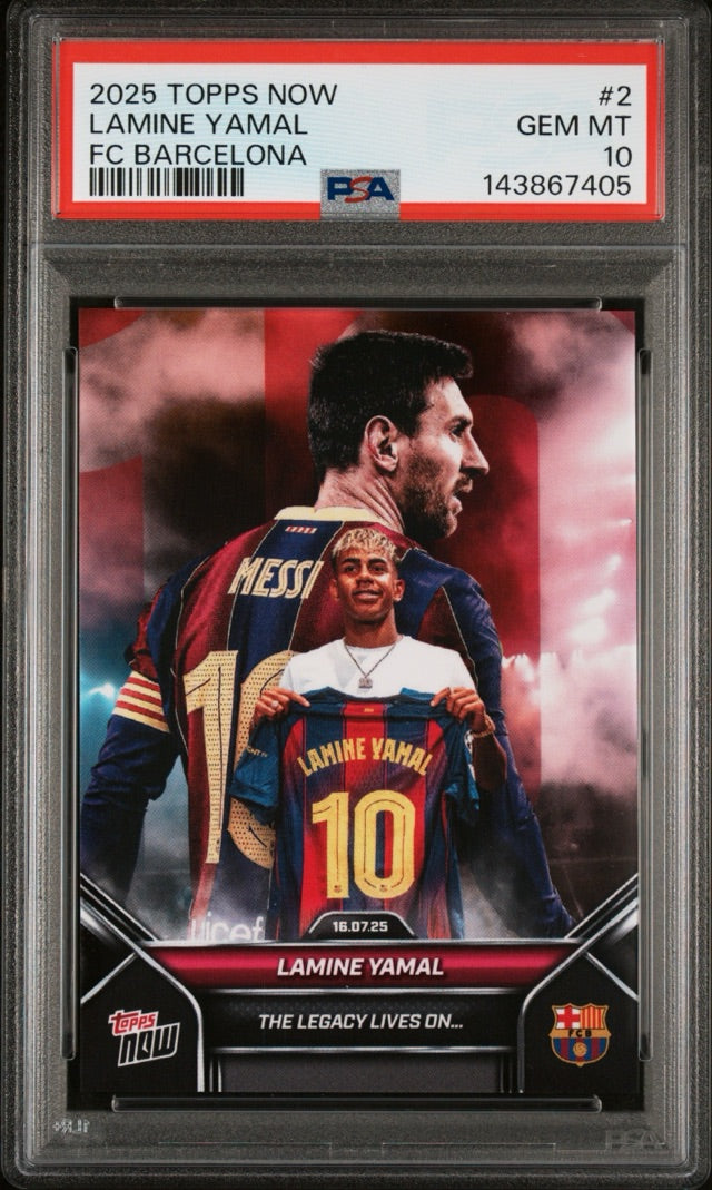 LAMINE YAMAL · #2 [PSA 10]
