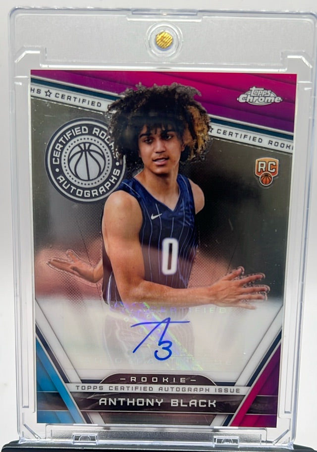 Anthony Black · 2023-24 Topps Chrome - Certified Rookie Autographs Refractors · #CRA-AB · AU, RC