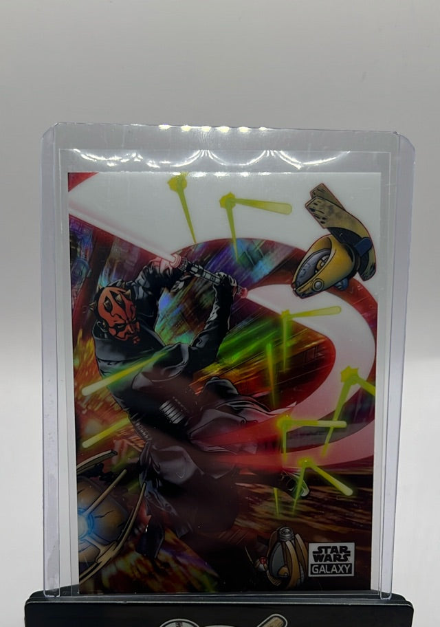 A Menace Named Maul · 2021 Topps Chrome Star Wars Galaxy · #81