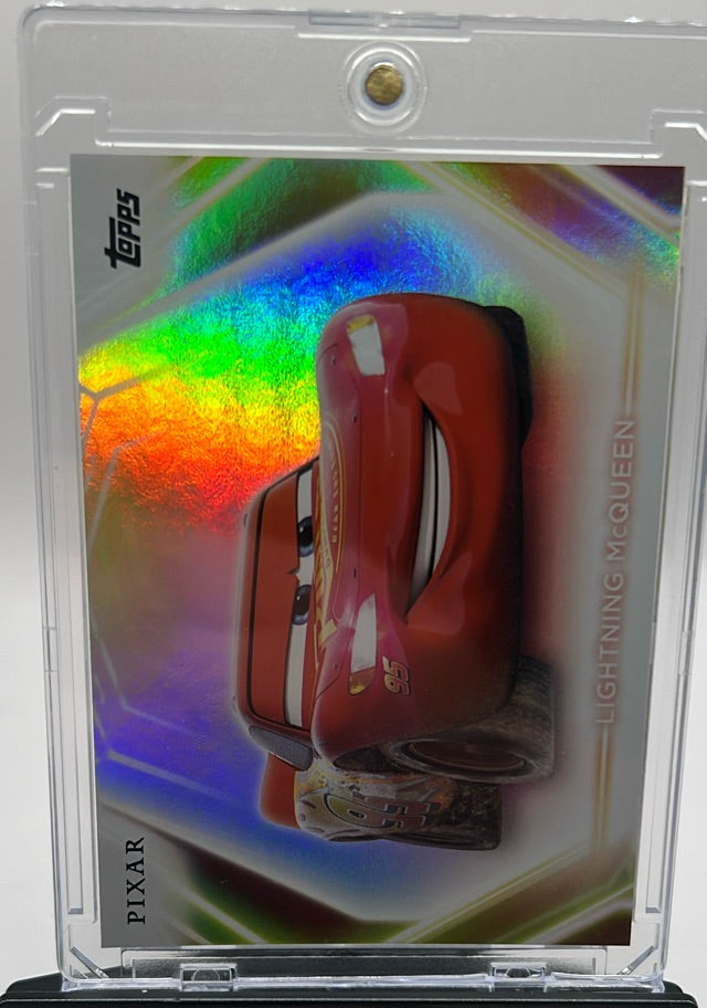Lightning McQueen · 2026 Topps Disney Neon · #95