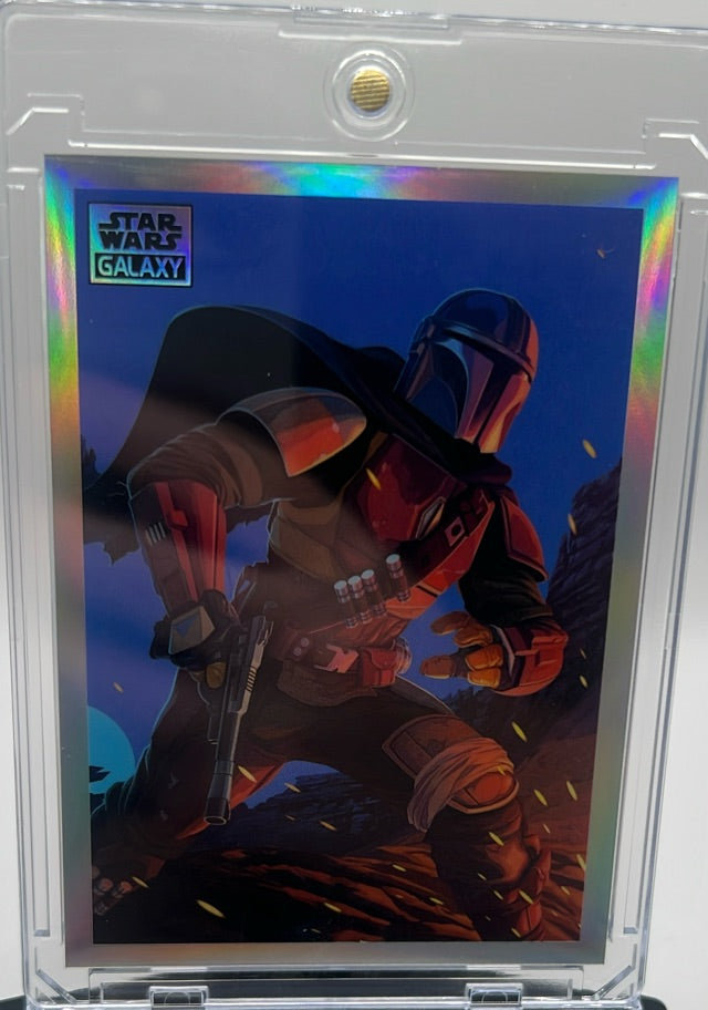 Mandalorian Visions · 2021 Topps Chrome Star Wars Galaxy - Mandalorian Visions · #MN-10
