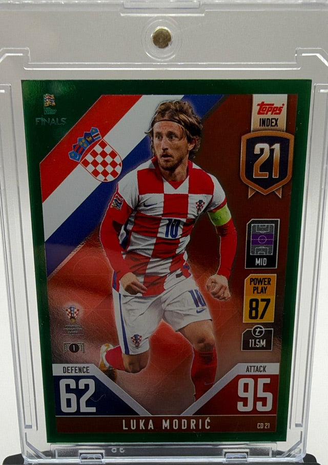 Luka Modrić · 2022-23 Topps Match Attax 101 Road to UEFA Nations League Finals · #CD21