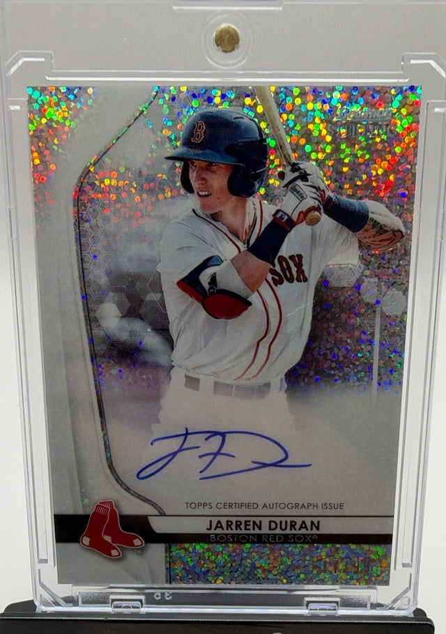 Jarren Duran · 2020 Bowman Sterling - Prospect Autographs · #BSPA-JDU · AU, SN99