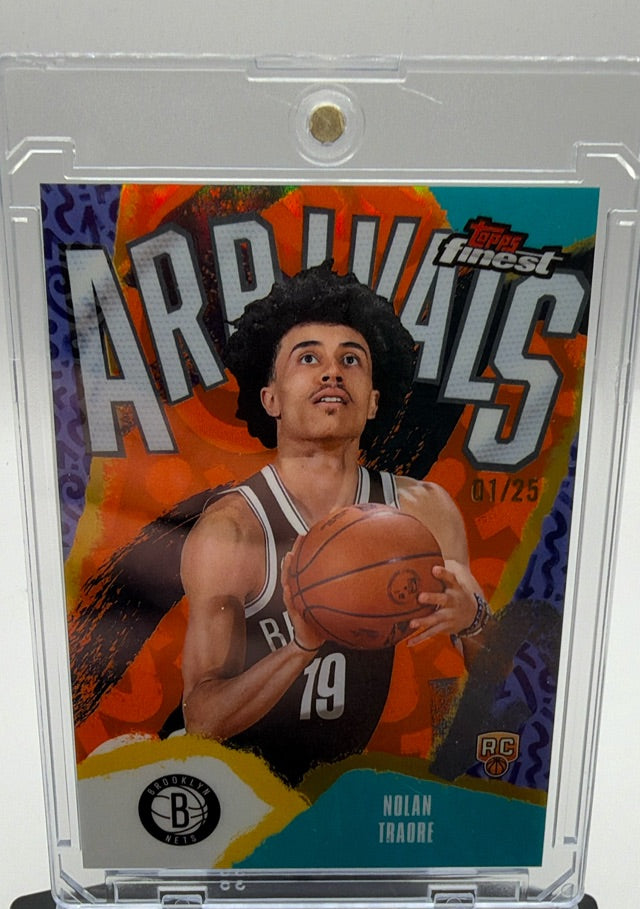 Nolan Traore · 2025-26 Finest - Arrivals · #A-19 · RC, SN25