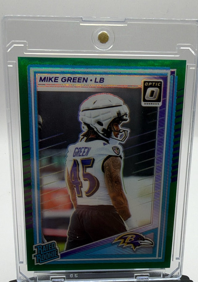 Mike Green · 2025 Donruss Optic · #250 · RC, SN5