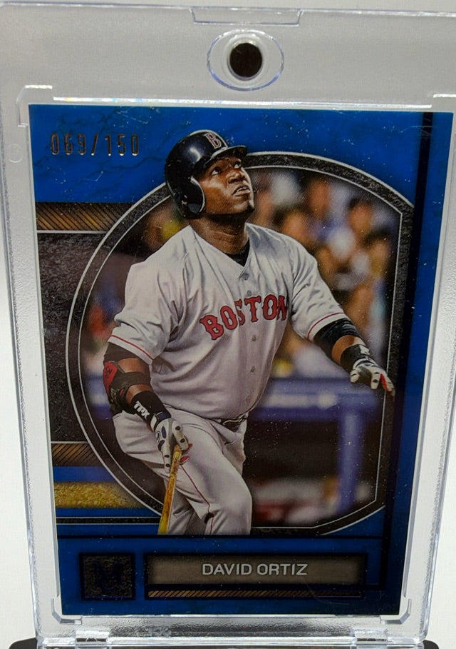 David Ortiz · 2025 Topps Museum Collection · #44 · HOF, SN150