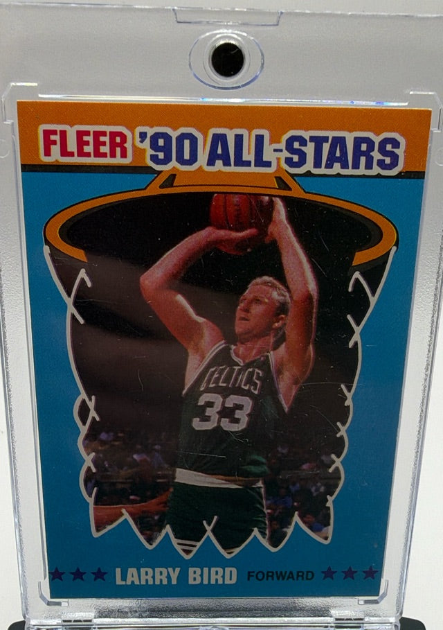 Larry Bird · 1990-91 Fleer - All-Stars · #2 · HOF