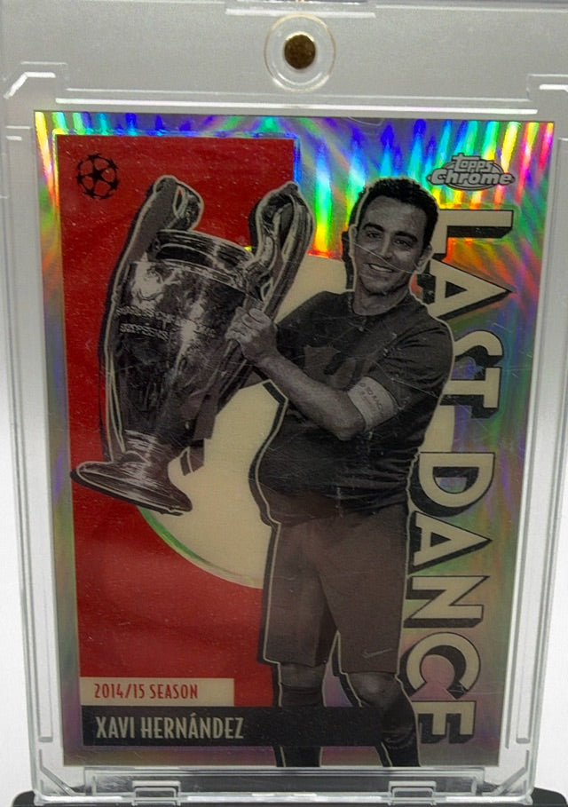 Xavi Hernández · 2025-26 Topps Chrome UEFA Club Competitions - Last Dance · #LD-2