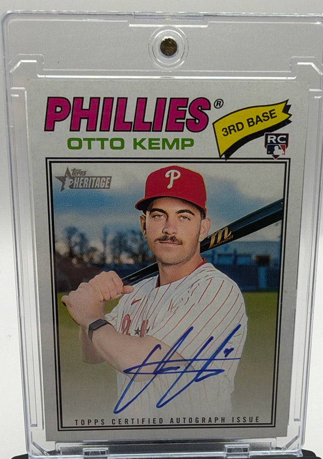 Otto Kemp · 2026 Topps Heritage - Real One Autographs · #ROA-OK · AU