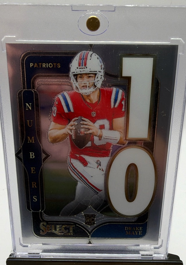 Drake Maye · 2024 Panini Select - Select Numbers Prizm · #20