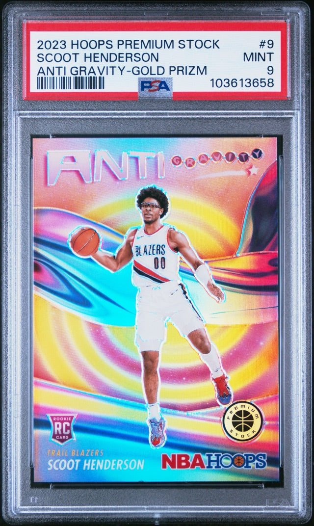 SCOOT HENDERSON · #9 · RC, SN10 [PSA 9]