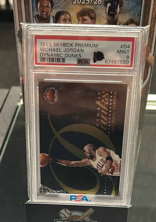 MICHAEL JORDAN · #D4 [PSA 9]