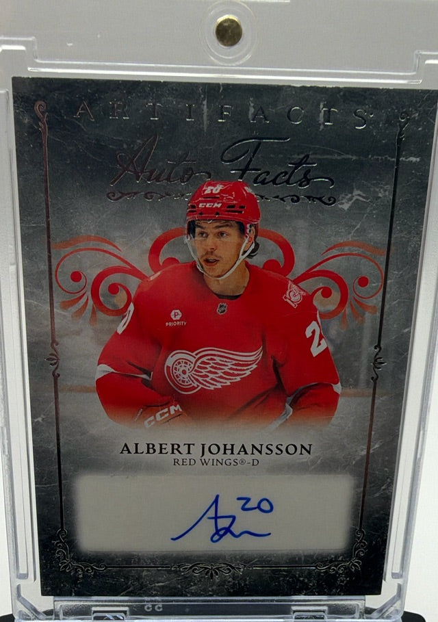Albert Johansson · 2026-27 Upper Deck Artifacts - Autograph Facts · #AF-AJ · AU