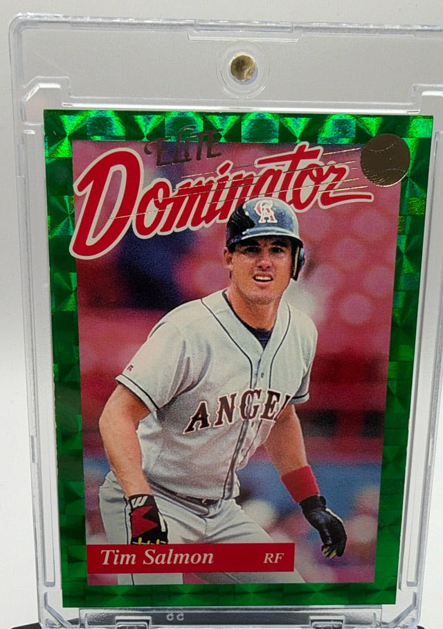 Tim Salmon · 1993 Donruss - Elite Dominators · #7 · SN5000