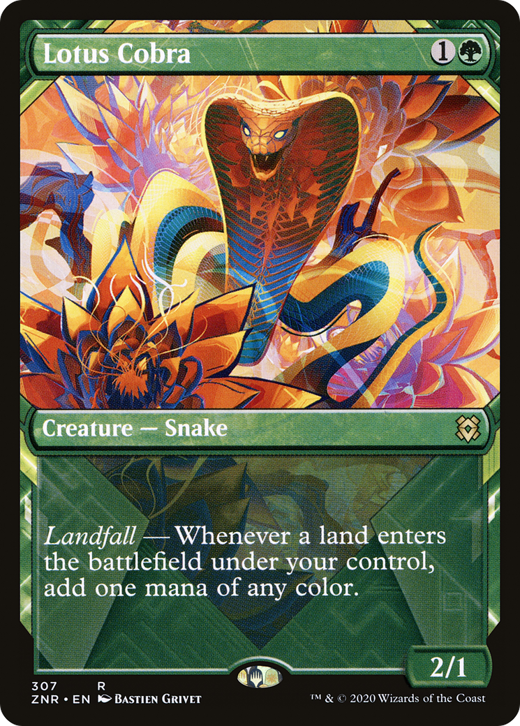 Lotus Cobra (ZNC, Showcase Frame, Foil)