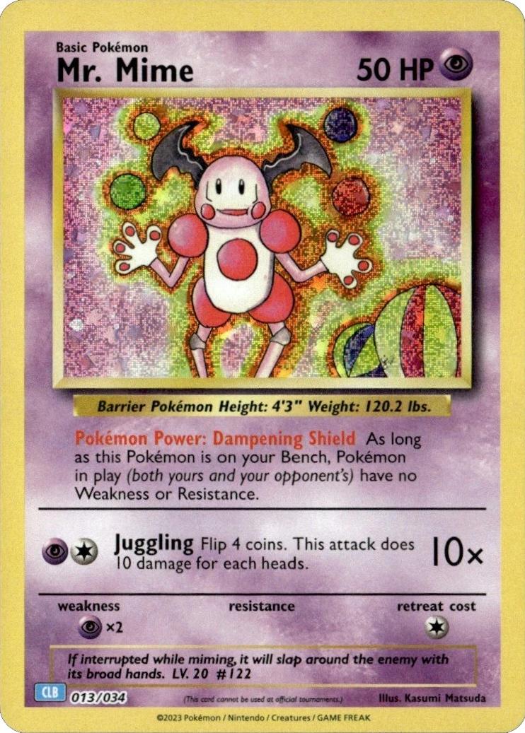 Mr. Mime (CL, Holofoil)