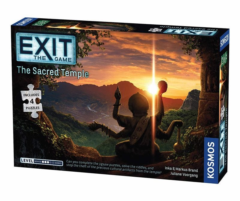EXIT: The Sacred Temple plus Puzzle
