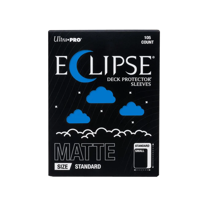 Eclipse Matte Standard Sleeves - Pacific Blue (105ct)