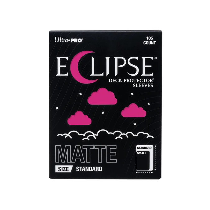 Eclipse Matte Standard Sleeves - Hot Pink (105ct)