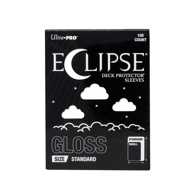 Eclipse Gloss Standard Sleeves - Arctic White (105ct)