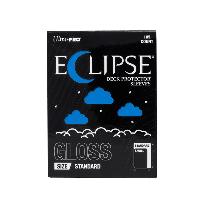 Eclipse Gloss Standard Sleeves - Pacific Blue (105ct)