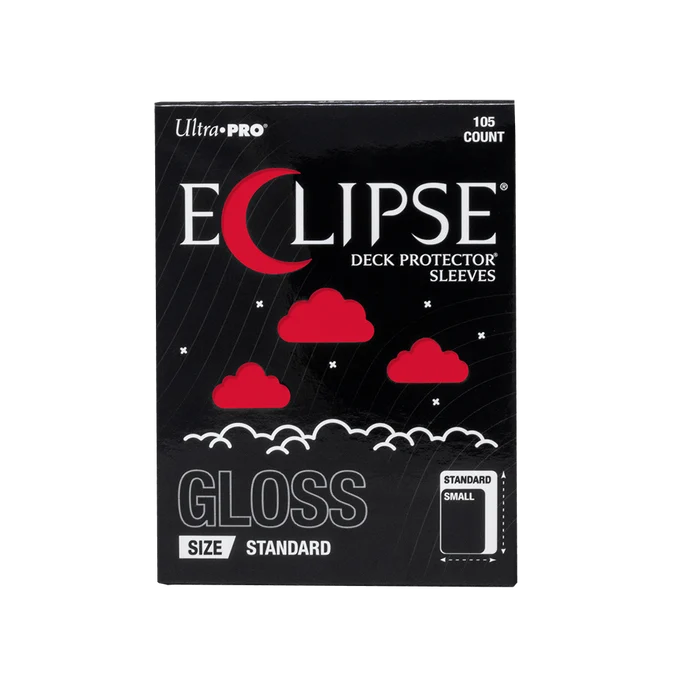 Eclipse Gloss Standard Sleeves - Apple Red (105ct)
