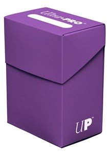Purple Poly Deck Box (80+ cards)
