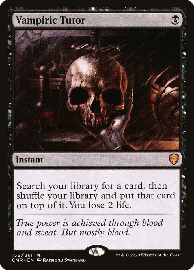 Vampiric Tutor (CMR, Foil)