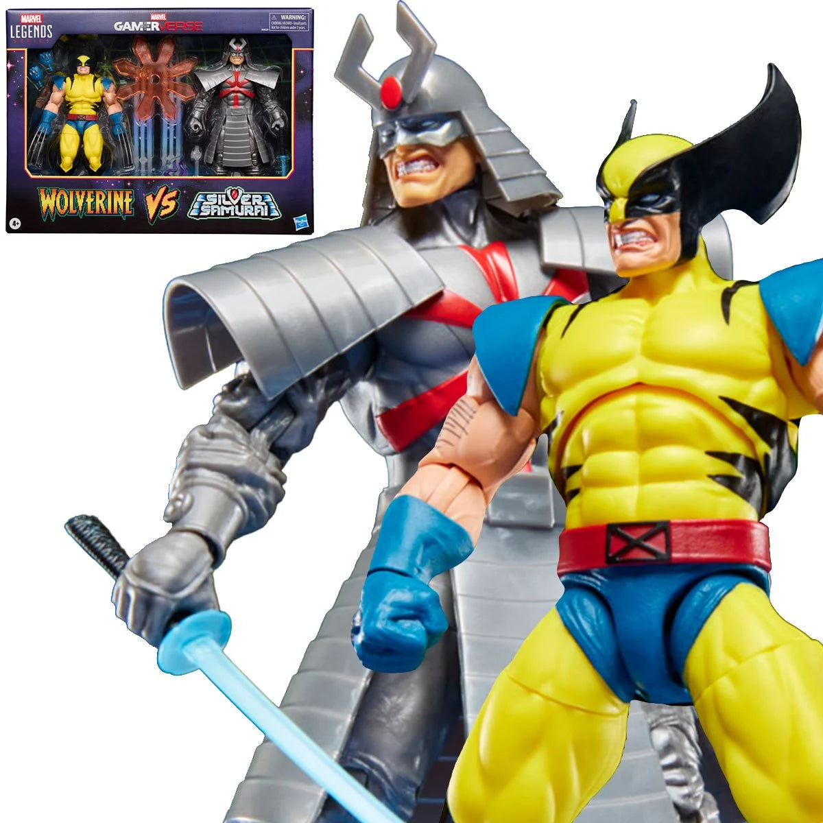 Marvel Legends Gamerverse Wolverine vs. Silver Samurai 2-Pack
