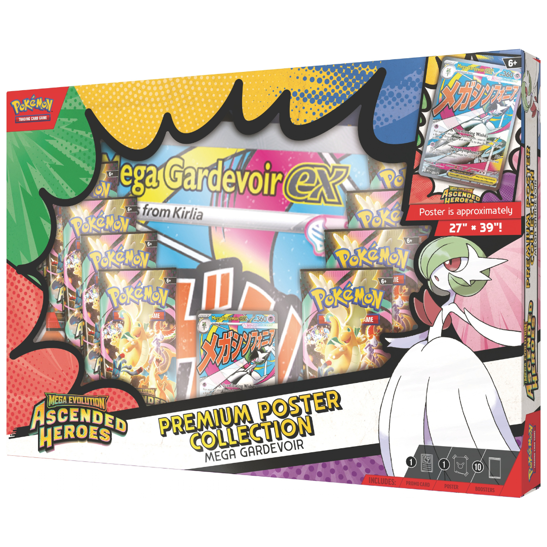 Mega Evolution - Ascended Heroes Premium Poster Collection - Mega Gardevoir