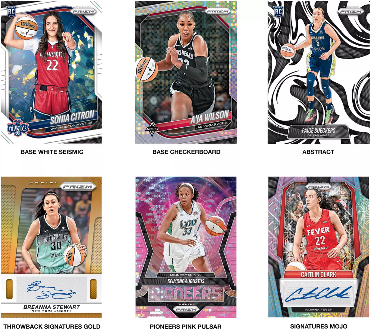 2025 Panini PRIZM WNBA Mega Box