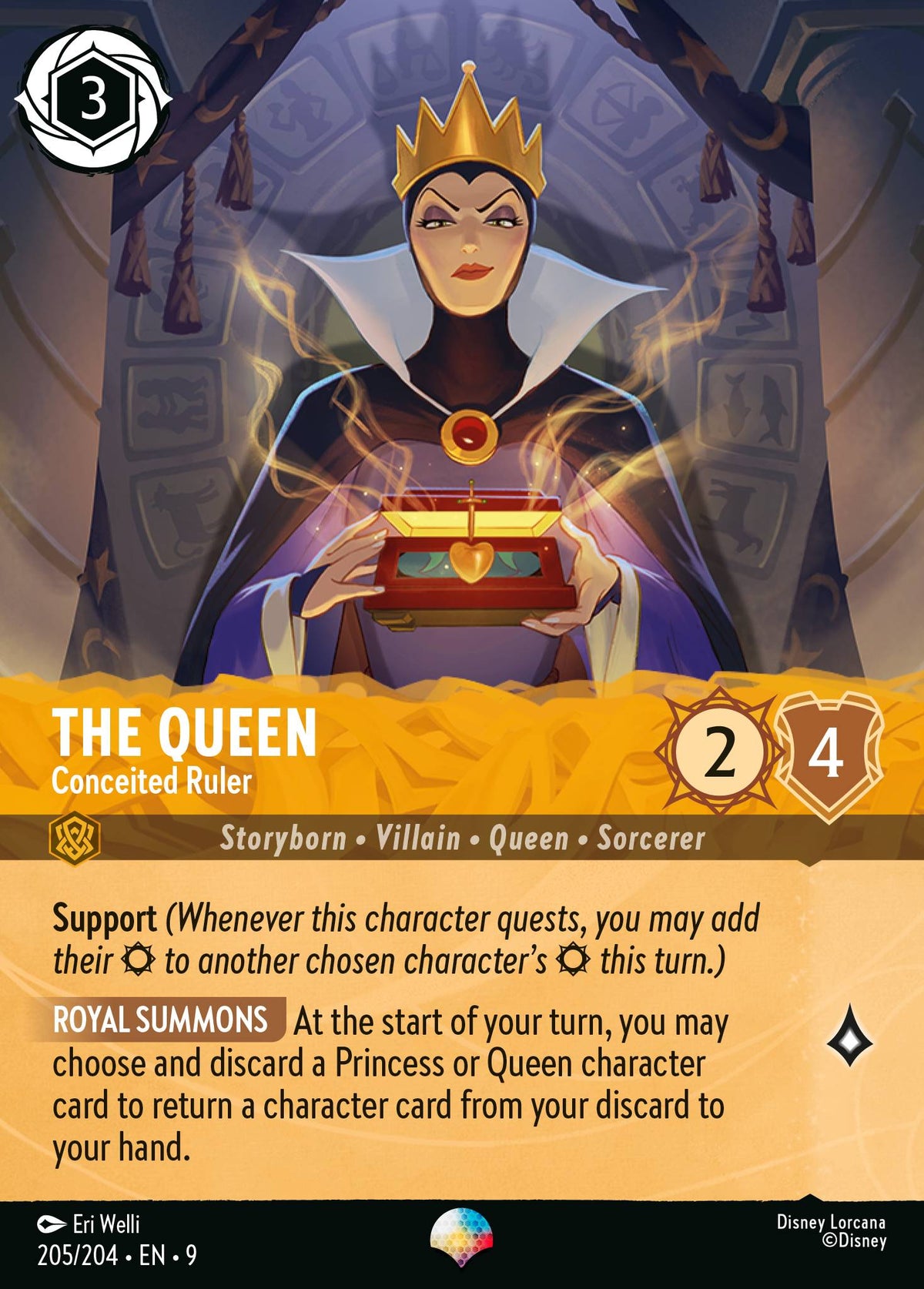 The Queen - Conceited Ruler (FBD, Holofoil)