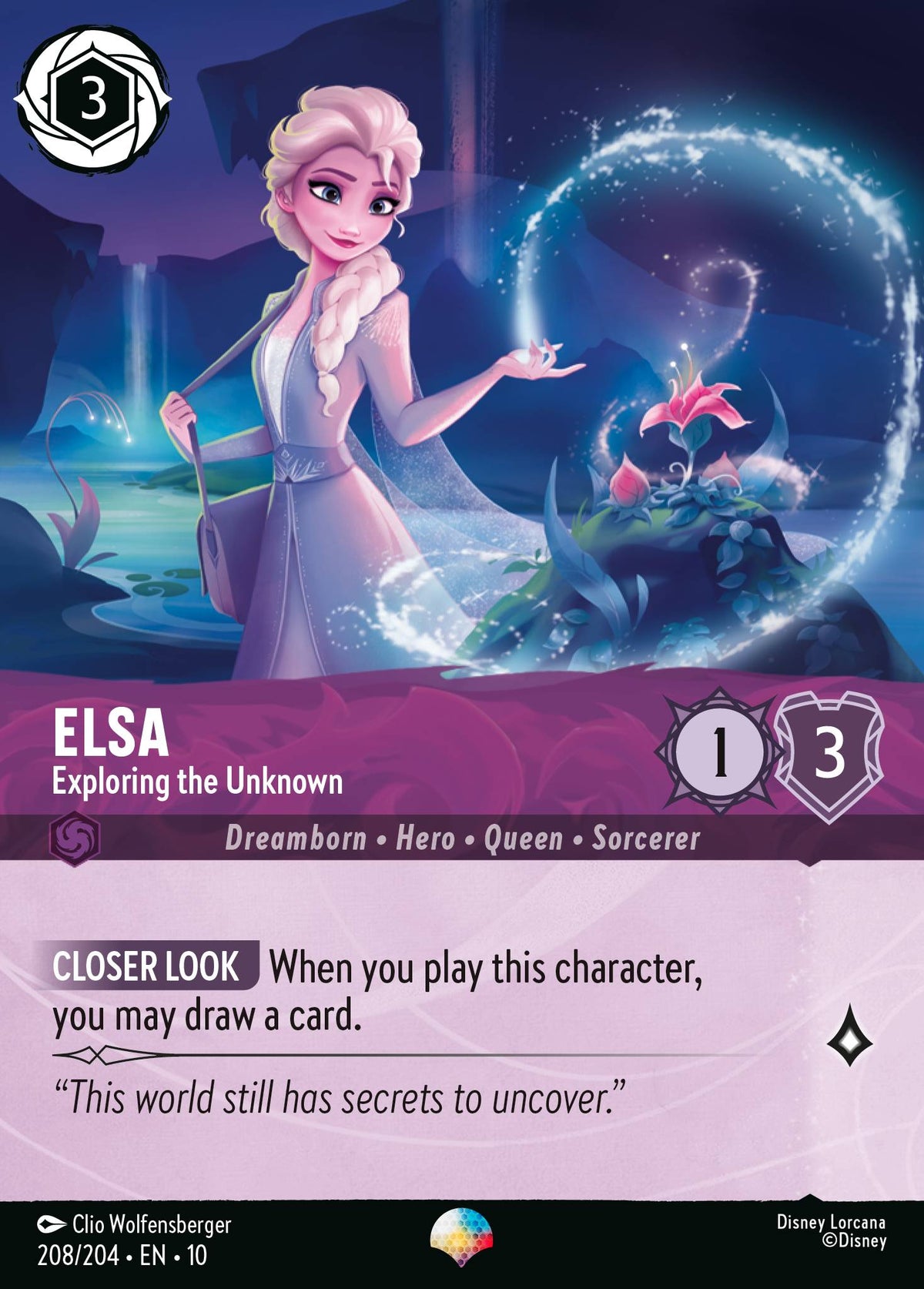 Elsa - Exploring the Unknown (WITW, Holofoil)