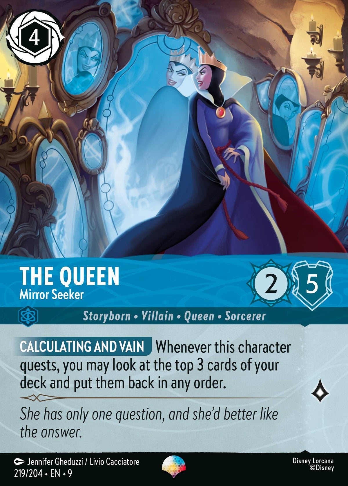 The Queen - Mirror Seeker (FBD, Holofoil)
