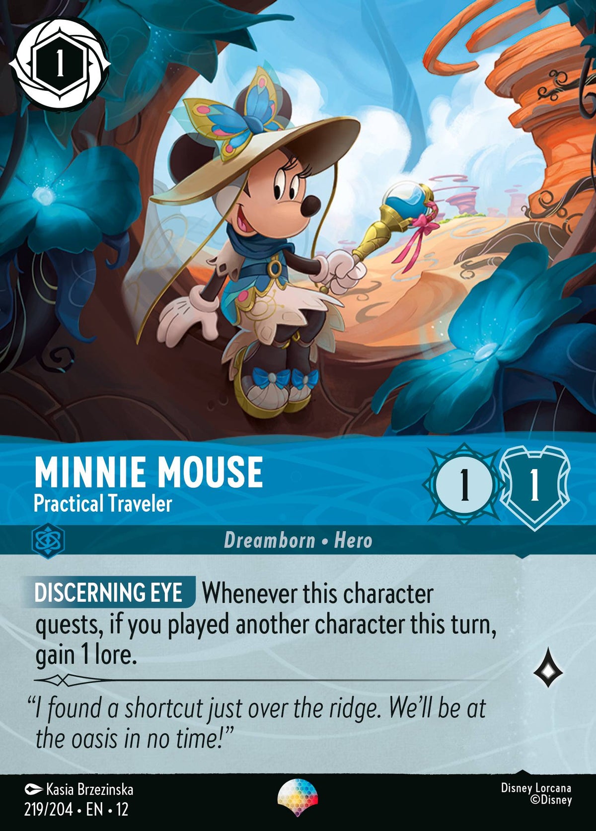 Minnie Mouse - Practical Traveler (WLD, Holofoil)