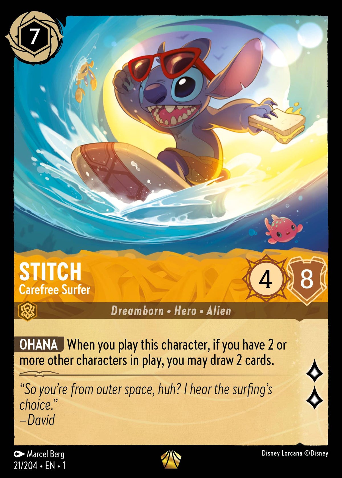 Stitch - Carefree Surfer (TFC)