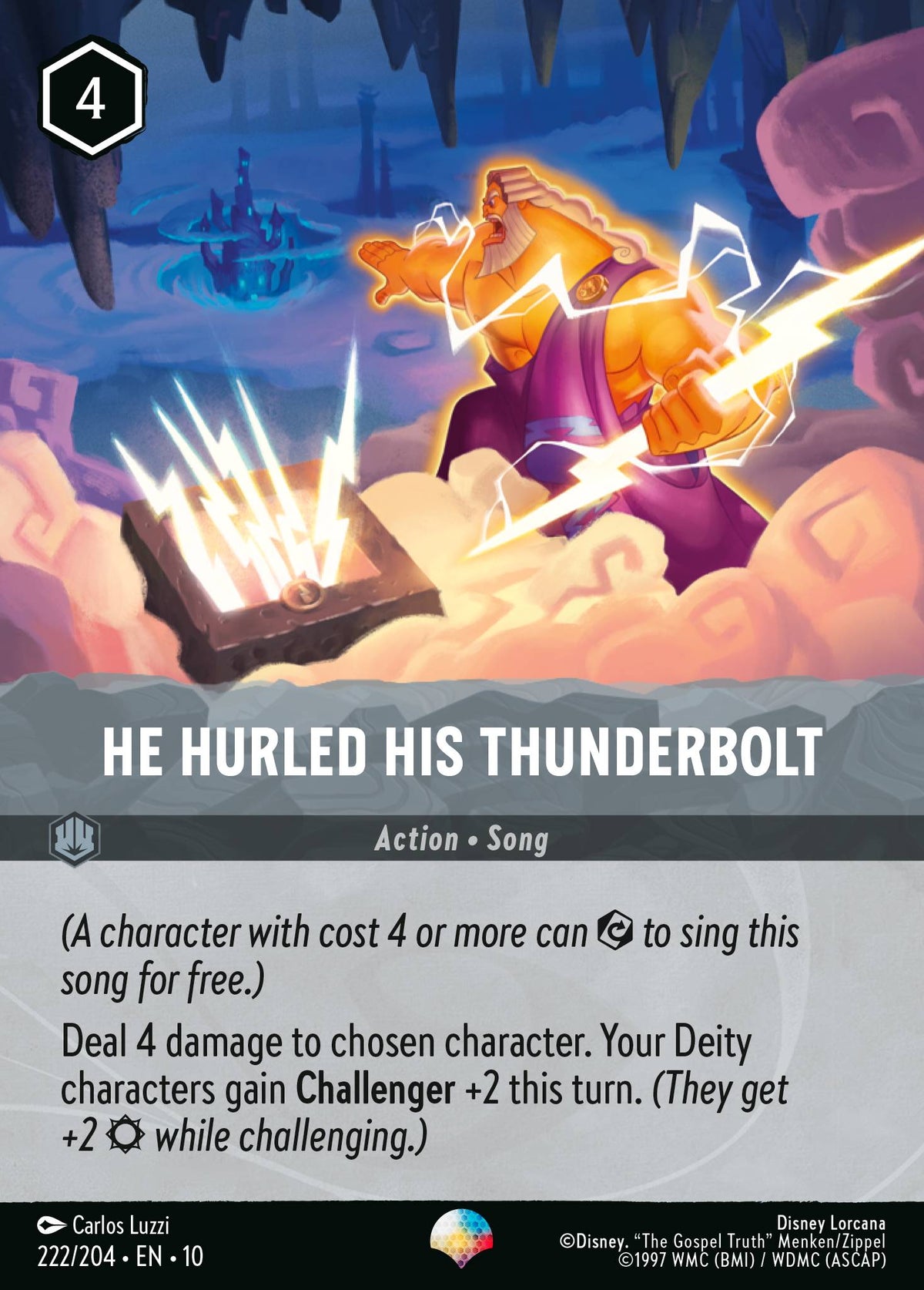 He Hurled His Thunderbolt (WITW, Holofoil)